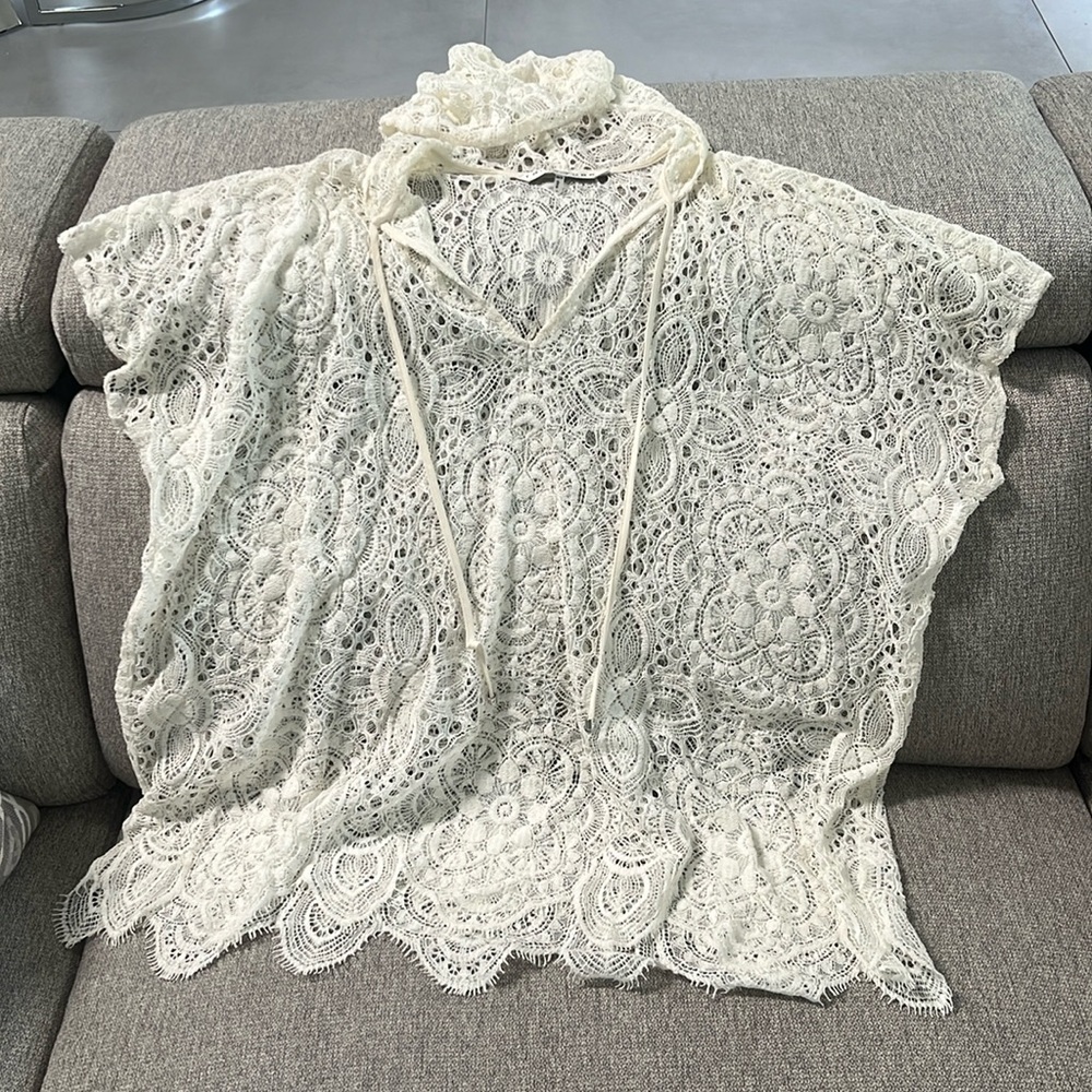 Trina Turk Lace coverup